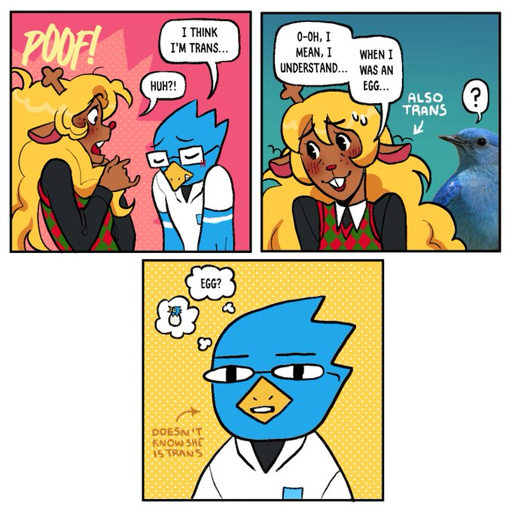 Berdly comes out as trans